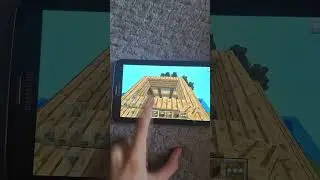 Samsung Galaxy tab 3 & Minecraft PE 0.9.0 #nostalgy #minecraft