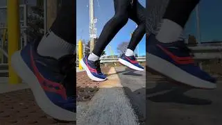 ASMR Going for a run in my new Saucony Ride 15s