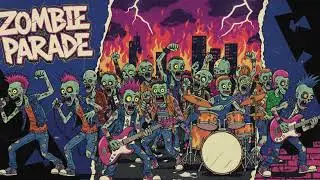 Zombie Parade - Loud Pop-Punk Riot! Perfect for Halloween!