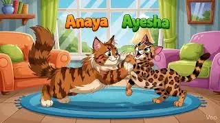 Anaya and Ayesha cat fight 