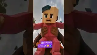 🧿🧿Minecraft #VFX#baby  #Transformation #PixelArt #fypシ  #Gaming #Cute #Editing #CGI #MinecraftMemes