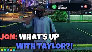 Jon Raises His Concerns w/ Matt About Manor Inviting Taylor | NOPIXEL 4.0 GTA RP