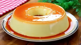 PUDIM SEM OVOS E SEM FORNO LEVE E MUITO F&Aacute;CIL