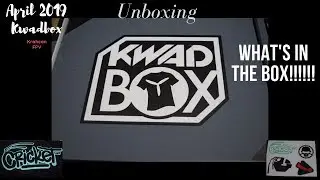 April 2019 Kwadbox unboxing in MAY!!! #Kwadbox UPDATE: see description about the FC