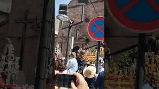 Semana Santa Linares. Hermandad del Nazareno 18-4-25. Banda cabezera Esperanza de María.