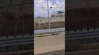 Israel aur Philistine border par safar ✈️ | #TravelVlog #Israel #philistine ##border #drive #road