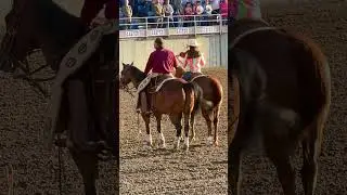 Emory playing the anthem at Casper WY PRCA rodeo 2025