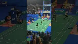 WD Finale 🏆🏸 Treesa JOLLY & Gayatri GOPICHAND PULLELA Vs Kaho OSAWA & Mai TANABE #badminton #smash 