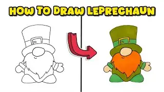 How to Draw a Leprechaun &ndash; Easy St. Patrick&rsquo;s Day Drawing for Beginners