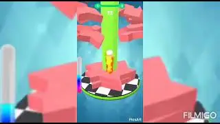 Playing drop stack ball
