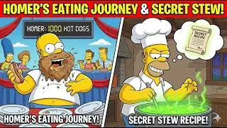 Homer's Competitive Eating Journey and the Secret Stew Recipe