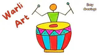 Warli Art for Beginners: Easy Steps to Create Traditional Indian Folk Paintings 🎨✨
