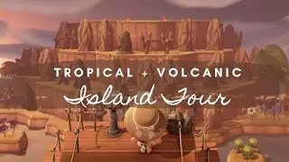 TROPICAL RAINFOREST ISLAND TOUR | Animal Crossing New Horizons