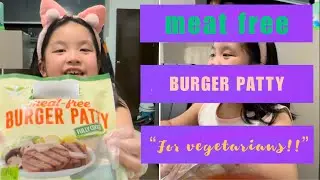 Meat free  burger patty