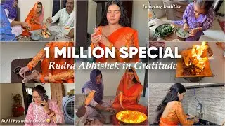1Million Special : RUDRA ABHISHEK to express GRATITUDE | Mishti Pandey
