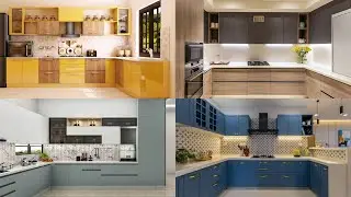 Latest Modular Kitchen Designs 2025//Open Kitchen Cabinet Colours//Modern Home Interior Design Ideas