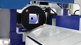 Машина для лазерной резки труб с автоматической загрузкой 6024T-3 кВт-240 мм, патроны, волоконный