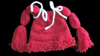 चोटी वाली टोपी बनाए, Choti wali topi, knit braid cap/hat in hindi @shystyles2109 @shystylesvlogs6560