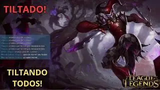 🎭 SHACO MALUCO DESTROI A RANQUEADA! JOGO INSANO NO LOL 😂🔥
