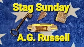 Beautiful A.G. Russell Horsemans knife.