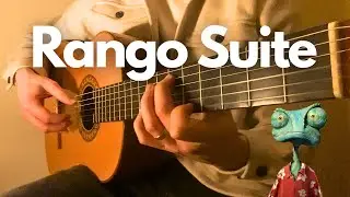 Rango Suite Played On a SPANISH Guitar | Fingerstyle Guitar Solo