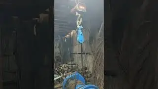 Air winch load testing for more information contact me 9984404254