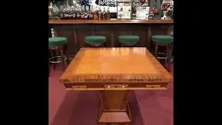 Custom Poker Casino Cards Gaming Table SOLD