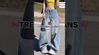 Baggy jeans from meesho !💗 Comment for links 🔗 #meesho #outfitideas #jeans #tomboy #collage
