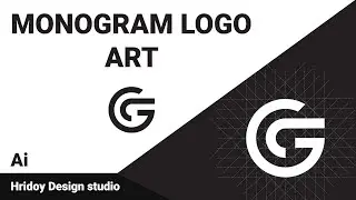 How To Design Your monogram G Logo 2021 | Monogram Logo Design | Adobe Illustrator Tutorials #logo09