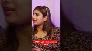 Is Reca wax harmful for face waxing #saloon #beauty #makeup #facehairremoval #podcast #makeupartist