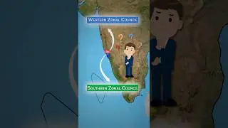 India&rsquo;s Zonal Councils Explained in 60 secs !