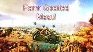 HOW TO FARM MASSIVE AMOUNTS OF SPOILED MEAT! (Ragnarok) ARK Survival Evolved #7
