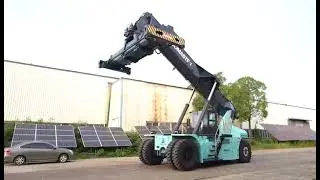 Boomaster Electric Reach Stacker: Max Power, Smart Safety & Long Endurance!