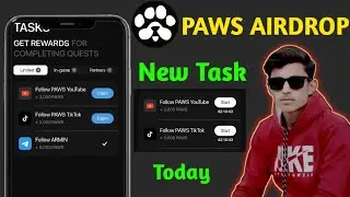 Paws New task today | Follow Paws YouTube |Follow Paws TikTok |Paws New mystery Quest complete today