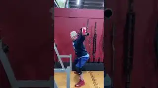 Overhead Squat with the Safety Squat Bar