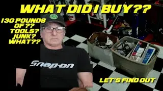 Mystery Tool Buy. Let's discover what we got!