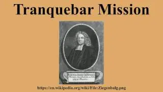 Tranquebar Mission