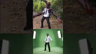 What if Venom Took Over Chainsaw Man || Vfx Breakdown || #venom #chainsawman #3dsingh