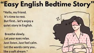 &ldquo;Relaxing English Bedtime Story | Slow Listening Practice&rdquo;| Graded Reader | Improve english