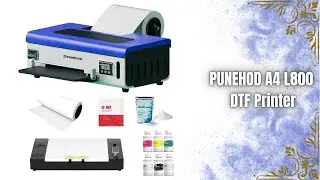 PUNEHOD A4 L800 DTF Printer Review | The Best Budget DTF Printing Machine 2025!
