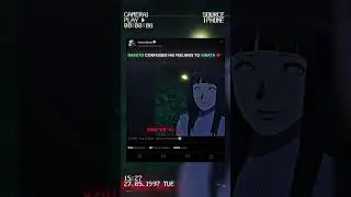 Naruto Confesses His Feelings To Hinata &hearts;️ || #shorts #shortvideo #naruto #hinata #love #viral