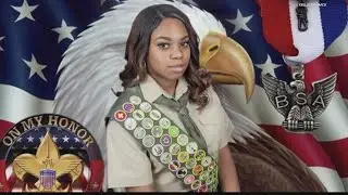 Black History Month: African American girl becomes Eagle Scout