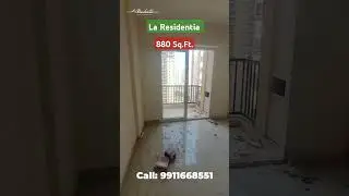 La Residentia Noida Extension || 2BHK (880 SqFt) ☎️: 9911668551 #amrapali #laresidentia #2bhk