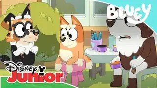 Bluey: La aventura del curri | Disney Junior Oficial