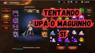 Tentando Upa o Mago do S1 - Wartune Ultra