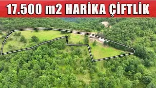 1902- VAZGEÇTİ............... Gönen'de 17.500 m2 Evi ve Damı Olan Ormana Cephe Harika Bir Çiftlik