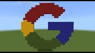 Minecraft Video: How To Make The Google Logo 
