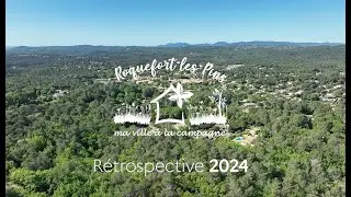 Roquefort-les-Pins Rétrospective 2024  - Voeux du maire 2025