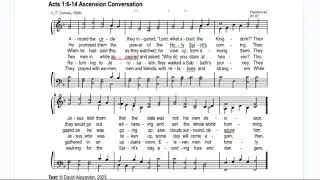 Acts 1:6-14 Ascension Conversation