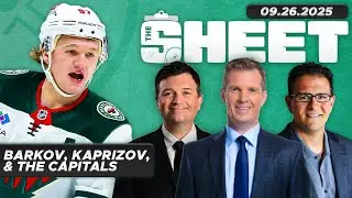 Barkov Injury, Kaprizov, and Capitals ft. Greg Wyshynski & Michael Russo | The Sheet with Jeff Marek